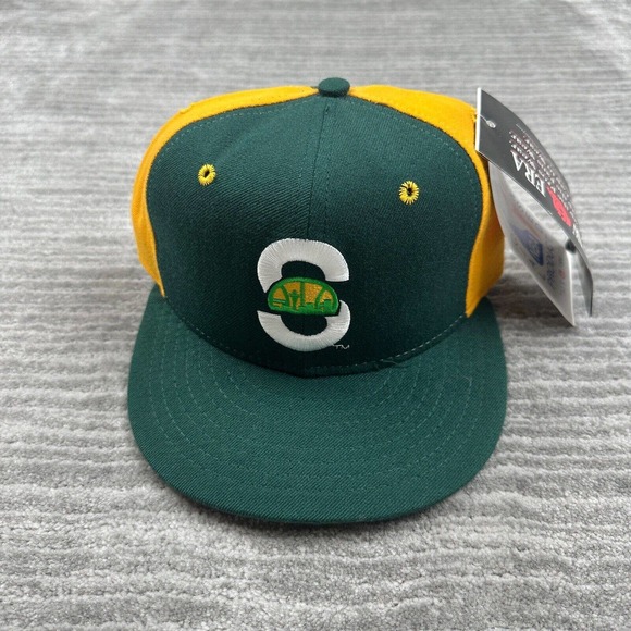New era accessories vintage seattle supersonics hat cap fitted mens